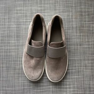 Vince suede slip on sneakers